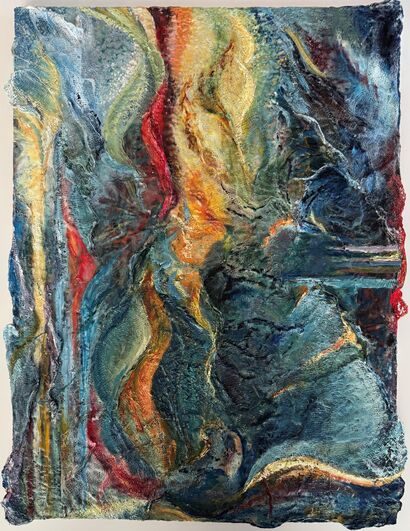 Reverie - a Paint Artowrk by M E Klesse